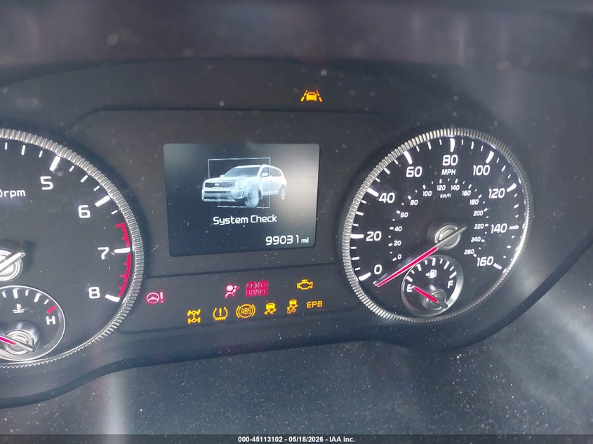 2021 Kia Telluride VIN 5XYP2DHC7MG098488 IAAI salvage auction — ROLLOVER, Salvage Title, sold $1,500 on 2026-07-12 (photo 7)