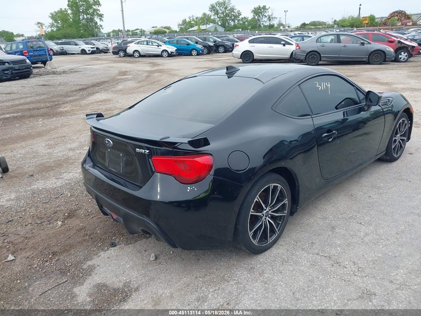 2018 Subaru Brz VIN JF1ZCAC18J8600671 IAAI salvage auction — REAR END, Salvage (Illinois), sold $2,650 on 2026-07-08 (photo 4)