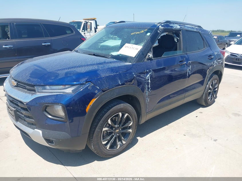 2023 Chevrolet Trailblazer VIN KL79MRSL7PB081310 IAAI salvage auction — SIDE, Salvage (Texas), sold $2,975 on 2026-07-31 (photo 2)