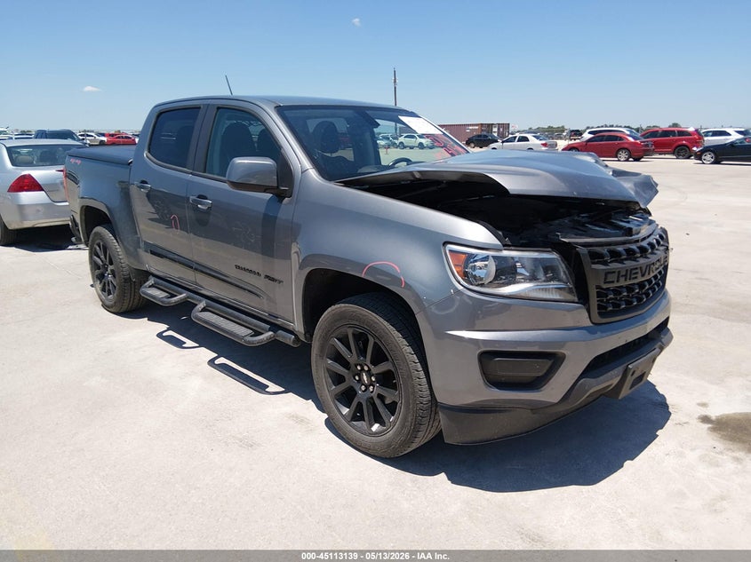 2019 Chevrolet Colorado VIN 1GCGTCEN5K1346991 IAAI salvage auction — FRONT END, Salvage (Ohio), sold $6,100 on 2026-07-09 (photo 1)