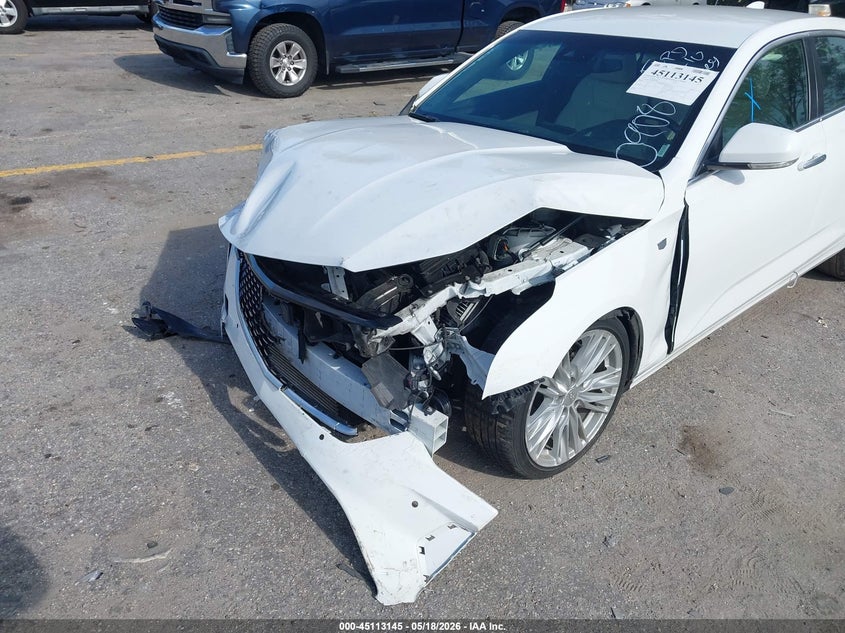 2023 Cadillac Ct4 VIN 1G6DF5RK0P0130908 IAAI salvage auction — FRONT END, Certificate Of Destruction (Florida), sold $1,300 on 2026-07-26 (photo 6)