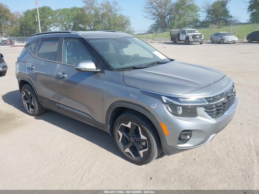 2025 Kia Seltos VIN KNDEUCAA1S7707329 IAAI salvage auction — REAR END, Salvage (Nebraska), sold $7,150 on 2026-07-16 (photo 1)