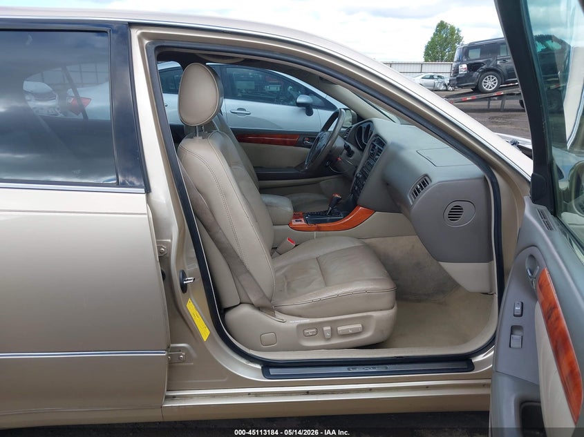 2005 Lexus Gs 300 VIN JT8BD69S350204141 IAAI salvage auction — FRONT END, Bill Of Sale (Washington), sold $350 on 2026-07-14 (photo 5)