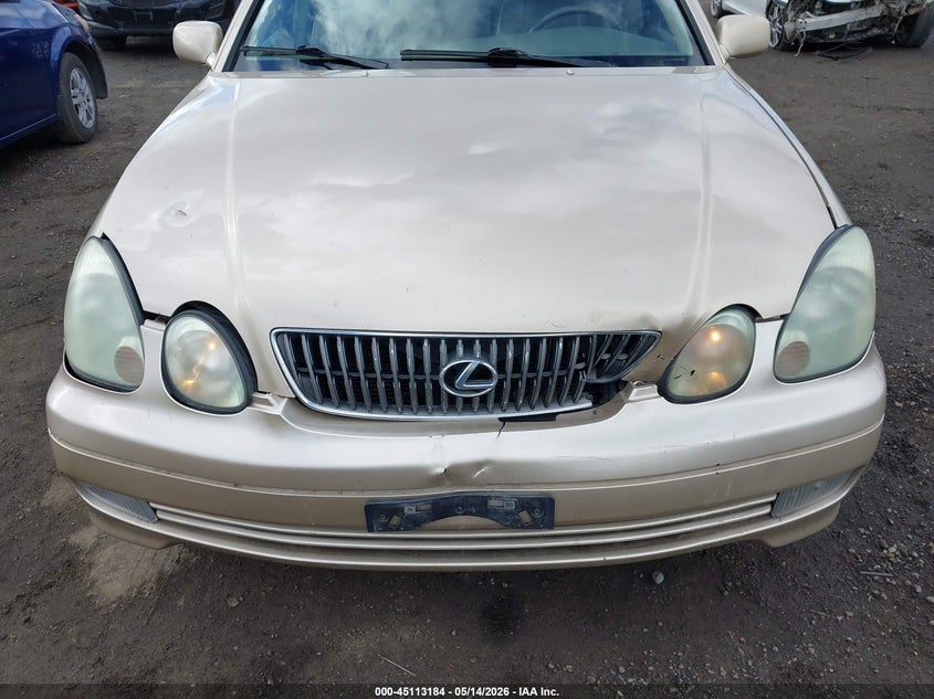 2005 Lexus Gs 300 VIN JT8BD69S350204141 IAAI salvage auction — FRONT END, Bill Of Sale (Washington), sold $350 on 2026-07-14 (photo 6)