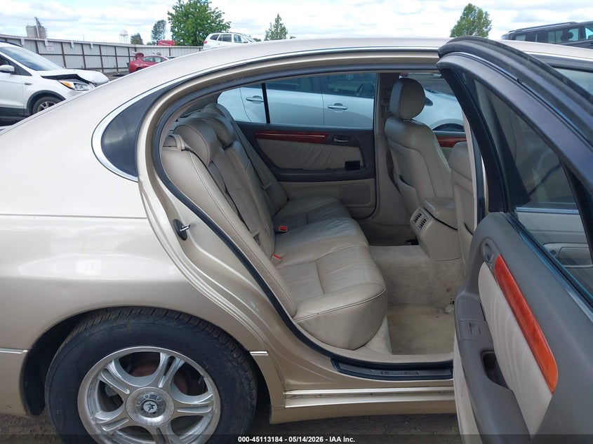2005 Lexus Gs 300 VIN JT8BD69S350204141 IAAI salvage auction — FRONT END, Bill Of Sale (Washington), sold $350 on 2026-07-14 (photo 8)