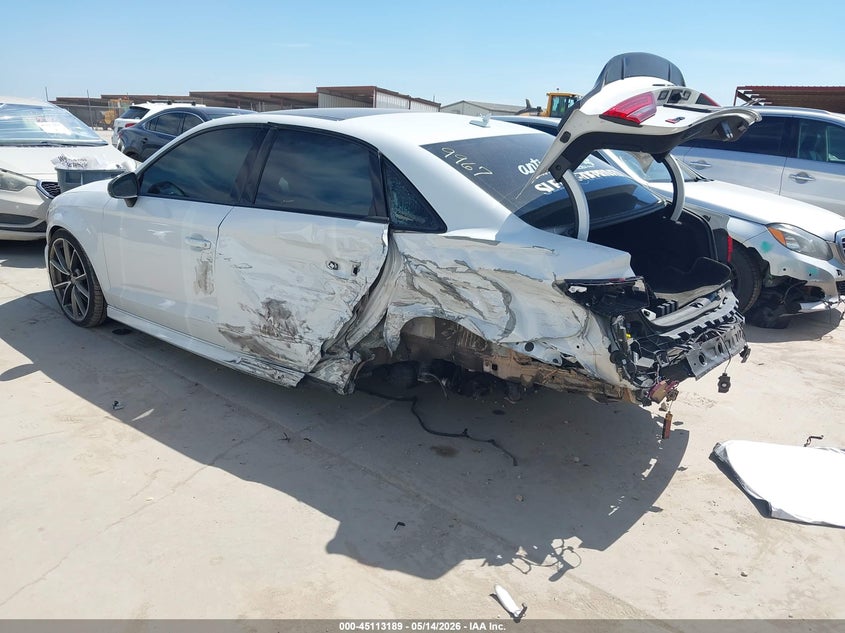 2018 Audi S3 VIN WAUB1GFF4J1039967 IAAI salvage auction — LEFT SIDE, Salvage (Texas), sold $6,800 on 2026-08-01 (photo 3)