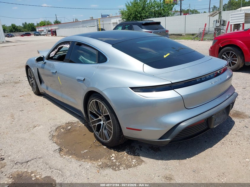 2021 Porsche Taycan VIN WP0AB2Y12MSA42643 IAAI salvage auction — FRONT END, Wait Title, sold $23,800 on 2026-09-17 (photo 3)