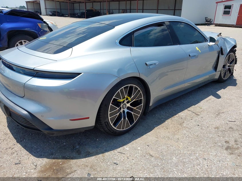 2021 Porsche Taycan VIN WP0AB2Y12MSA42643 IAAI salvage auction — FRONT END, Wait Title, sold $23,800 on 2026-09-17 (photo 4)