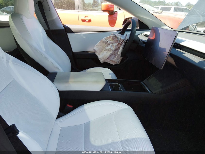 2024 Tesla Model 3 VIN 5YJ3E1EA0RF831938 IAAI salvage auction — FRONT & REAR, Salvage (South Carolina), sold $7,300 on 2026-07-21 (photo 5)