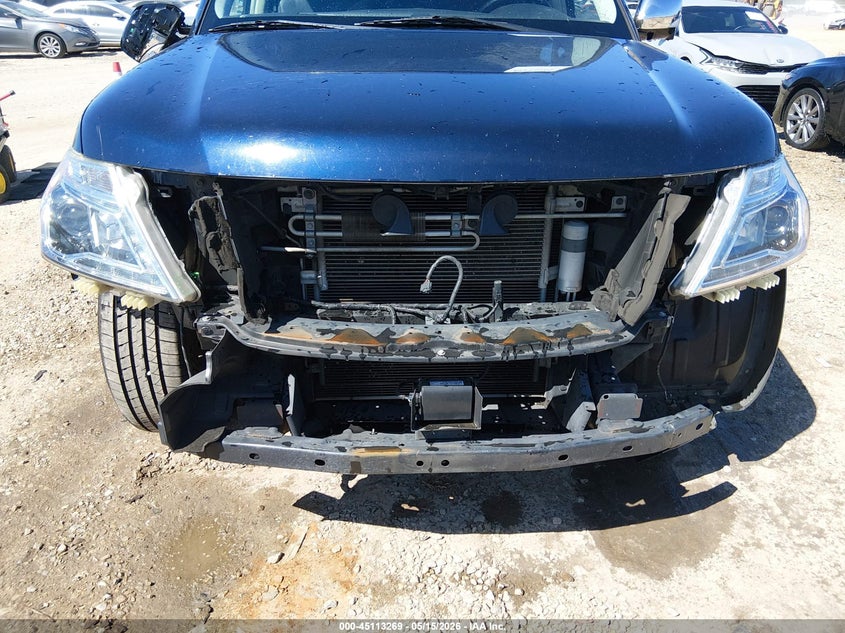 2020 Nissan Armada VIN JN8AY2ND7LX015115 IAAI salvage auction — FRONT END, Salvage (Alabama), sold $5,150 on 2026-07-14 (photo 6)