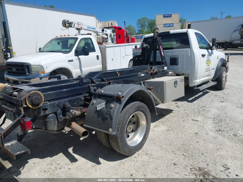 2022 Ram 5500 VIN 3C7WRNCL9NG373952 IAAI salvage auction — LEFT FRONT, Salvage (North Carolina), sold $17,700 on 2026-08-12 (photo 4)