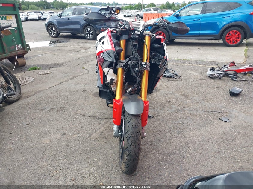 2023 Ducati Multistrada VIN ZDMAALVW8PB014859 IAAI salvage auction — LEFT FRONT, Salvage (Oregon), sold $7,625 on 2026-08-06 (photo 5)