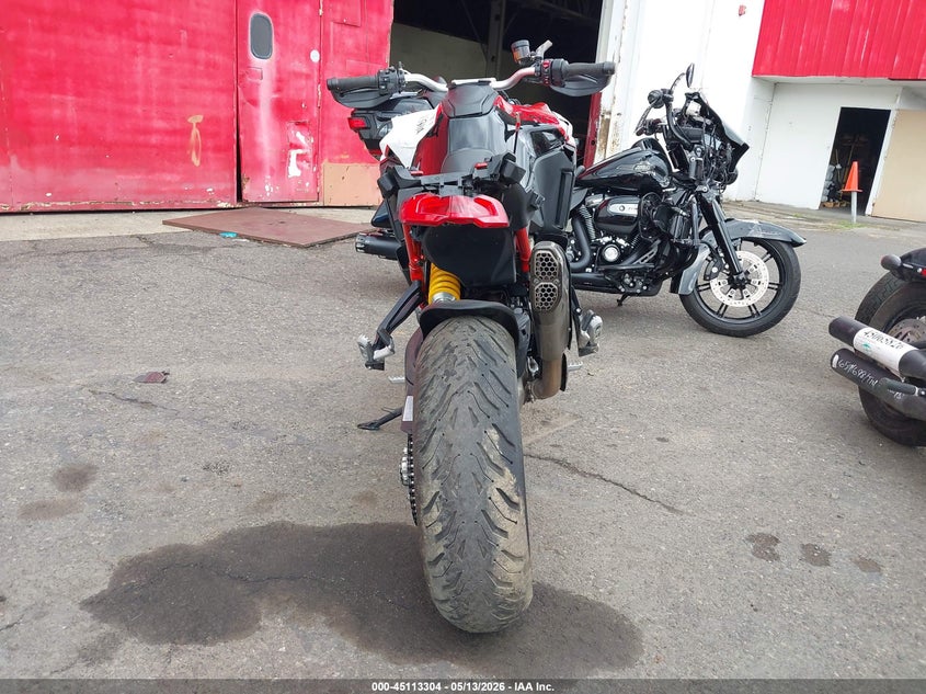 2023 Ducati Multistrada VIN ZDMAALVW8PB014859 IAAI salvage auction — LEFT FRONT, Salvage (Oregon), sold $7,625 on 2026-08-06 (photo 6)