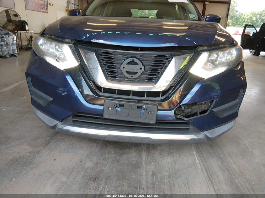 2017 Nissan Rogue VIN KNMAT2MT2HP564392 IAAI salvage auction — FRONT & REAR, Salvage (Louisiana), sold $1,250 on 2026-07-13 (photo 6)
