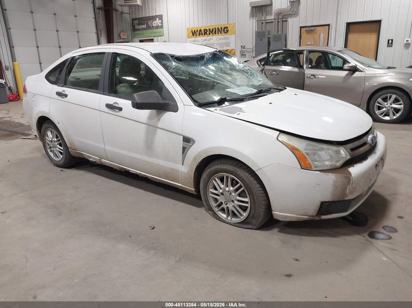 2008 Ford Focus VIN 1FAHP35N28W226785 IAAI salvage auction — ALL OVER, Salvage (North Dakota), sold $25 on 2026-07-09 (photo 1)