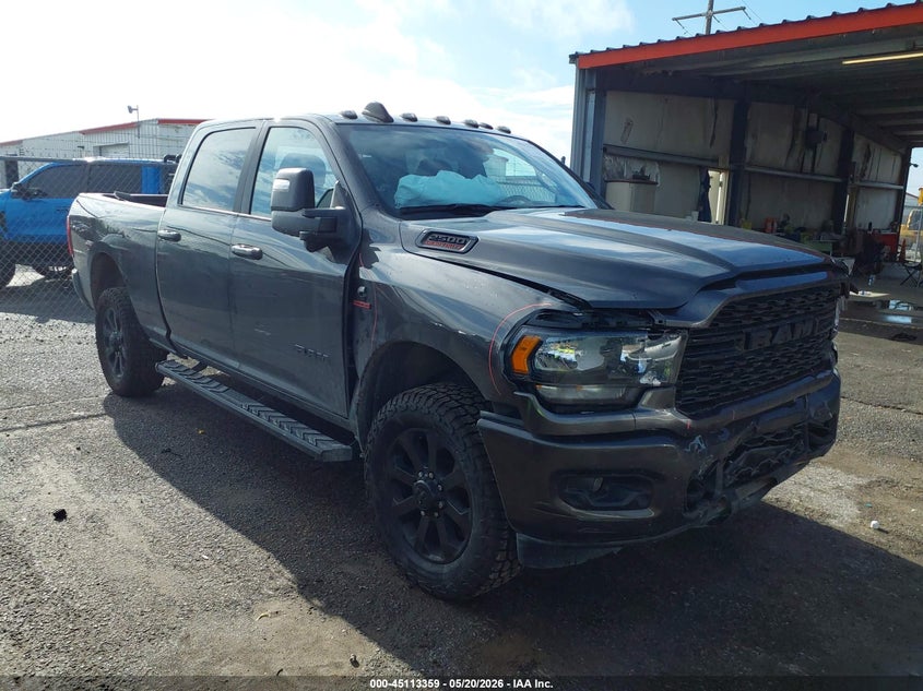 2024 Ram 2500 VIN 3C6UR5DL3RG317893 IAAI salvage auction — FRONT & REAR, Salvage (Louisiana), sold $8,600 on 2026-07-27 (photo 1)