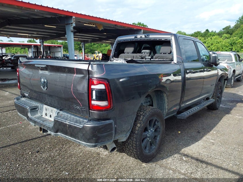 2024 Ram 2500 VIN 3C6UR5DL3RG317893 IAAI salvage auction — FRONT & REAR, Salvage (Louisiana), sold $25 on 2026-07-22 (photo 4)