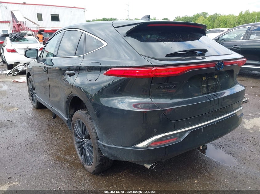 2024 Toyota Venza VIN JTEAAAAH2RJ153767 IAAI salvage auction — RIGHT FRONT, Salvage (Virginia), sold $15,300 on 2026-07-22 (photo 3)