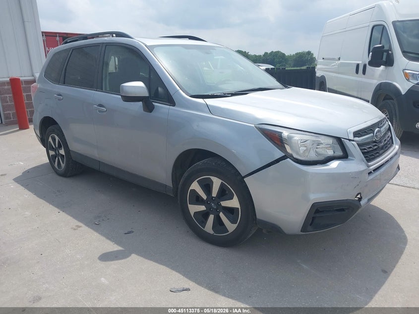 2017 Subaru Forester VIN JF2SJAGC9HH571853 IAAI salvage auction — HAIL, Clear (Missouri), sold $1,000 on 2026-07-13 (photo 1)