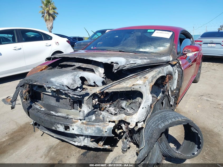 2004 Bentley Continental VIN SCBCR63W54C021701 IAAI salvage auction — ENGINE BURN, Non-Repairable (California), sold $725 on 2026-09-09 (photo 2)