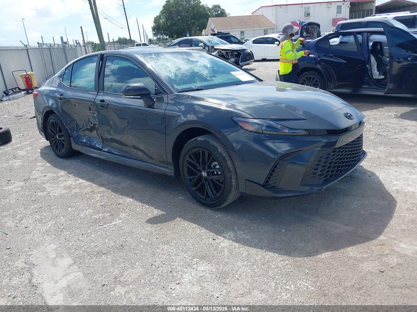 2026 Toyota Camry VIN 4T1DAACK2TU246381 IAAI salvage auction — RIGHT REAR, Rebuildable (Florida), sold $12,800 on 2026-07-06 (photo 1)