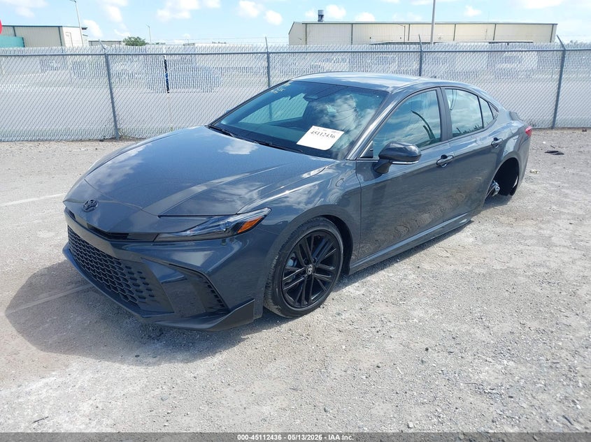 2026 Toyota Camry VIN 4T1DAACK2TU246381 IAAI salvage auction — RIGHT REAR, Rebuildable (Florida), sold $12,800 on 2026-07-06 (photo 2)