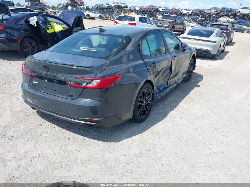 2026 Toyota Camry VIN 4T1DAACK2TU246381 IAAI salvage auction — RIGHT REAR, Rebuildable (Florida), sold $12,800 on 2026-07-06 (photo 4)
