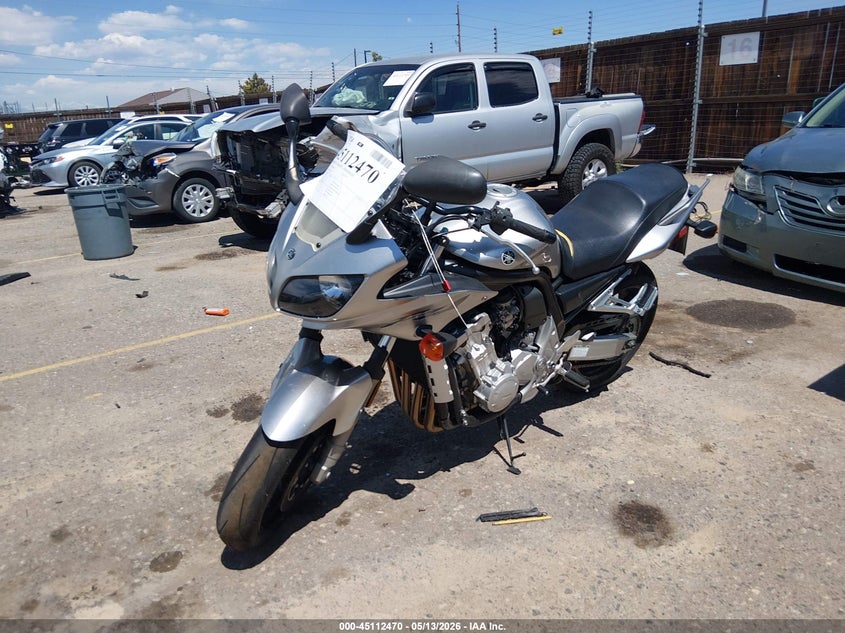 2003 Yamaha Fzs10 VIN JYARN07E23A008220 IAAI salvage auction — REAR END, Salvage (Colorado), sold $100 on 2026-07-21 (photo 2)