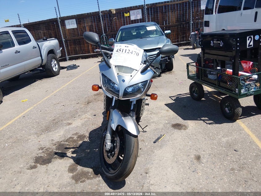 2003 Yamaha Fzs10 VIN JYARN07E23A008220 IAAI salvage auction — REAR END, Salvage (Colorado), sold $100 on 2026-07-21 (photo 5)