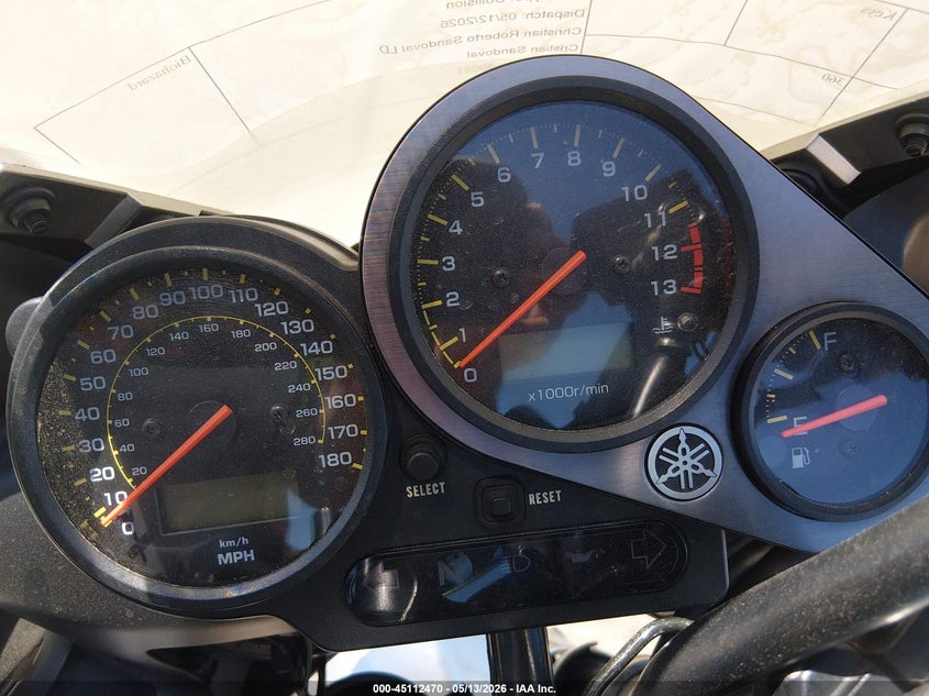 2003 Yamaha Fzs10 VIN JYARN07E23A008220 IAAI salvage auction — REAR END, Salvage (Colorado), sold $100 on 2026-07-21 (photo 7)