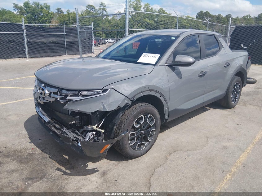 2024 Hyundai Santa cruz VIN 5NTJB4DEXRH120742 IAAI salvage auction — FRONT & REAR, Salvage (South Carolina), sold $6,000 on 2026-07-18 (photo 2)