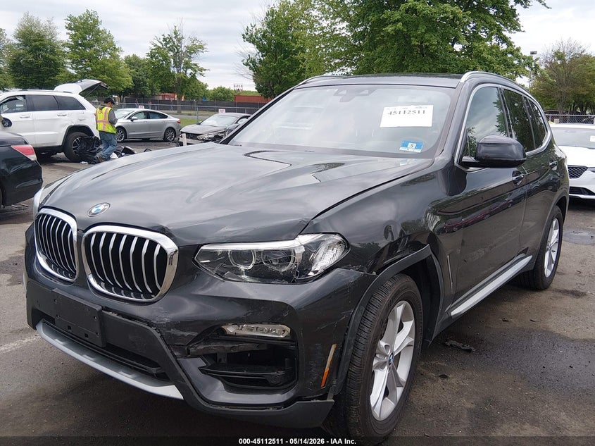 2019 BMW X3 VIN 5UXTR9C55KLD93723 IAAI salvage auction — LEFT FRONT, Salvage (New Jersey), sold $25 on 2026-07-29 (photo 2)