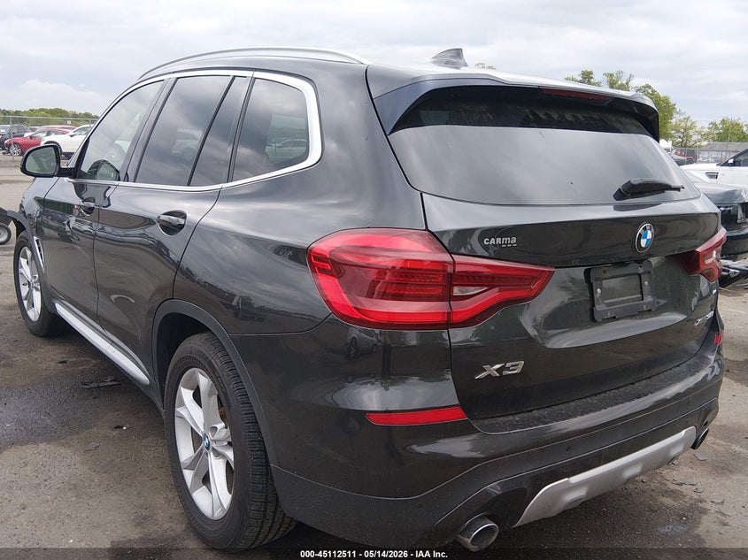 2019 BMW X3 VIN 5UXTR9C55KLD93723 IAAI salvage auction — LEFT FRONT, Salvage (New Jersey), sold $25 on 2026-07-29 (photo 3)