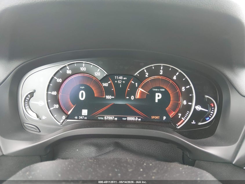 2019 BMW X3 VIN 5UXTR9C55KLD93723 IAAI salvage auction — LEFT FRONT, Salvage (New Jersey), sold $25 on 2026-07-29 (photo 7)