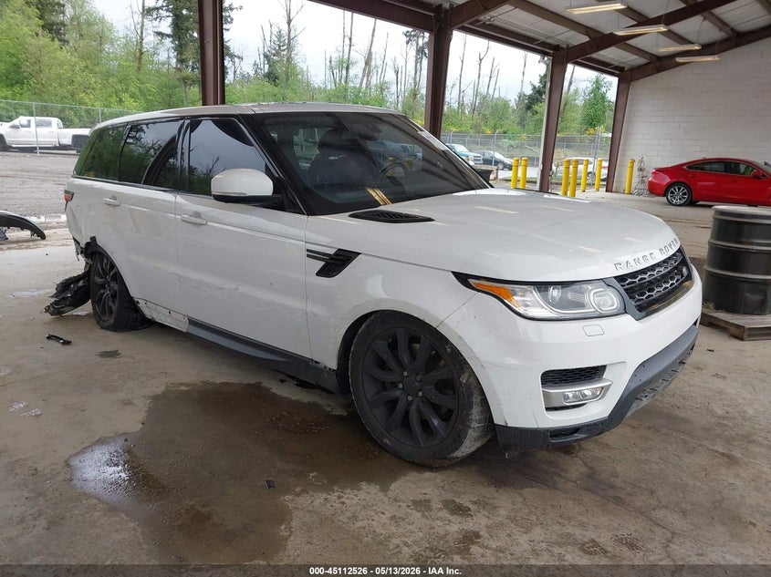 2016 Land rover Range rover sport VIN SALWR2KF8GA638216 IAAI salvage auction — SIDE, Bill Of Sale (Washington), sold $2,750 on 2026-07-12 (photo 1)