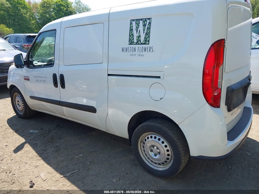 2022 Ram Promaster city VIN ZFBHRFAB2N6Y39926 IAAI salvage auction — FRONT END, Salvage (Massachusetts), sold $3,500 on 2026-07-28 (photo 3)