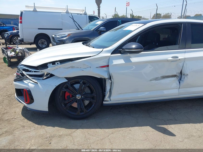 2022 Volkswagen Jetta VIN 3VW2T7BU5NM029391 IAAI salvage auction — LEFT FRONT, Salvage (California), sold $10,300 on 2026-08-19 (photo 6)