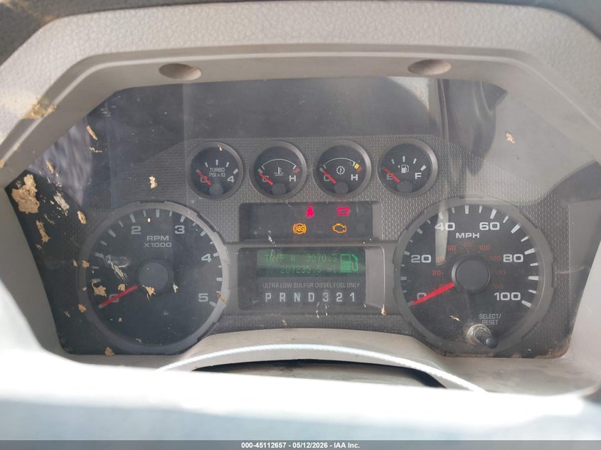 2008 Ford F-550 chassis VIN 1FDAF56R48ED33897 IAAI salvage auction — REAR END, Clear (Texas), sold $1,025 on 2026-07-08 (photo 5)