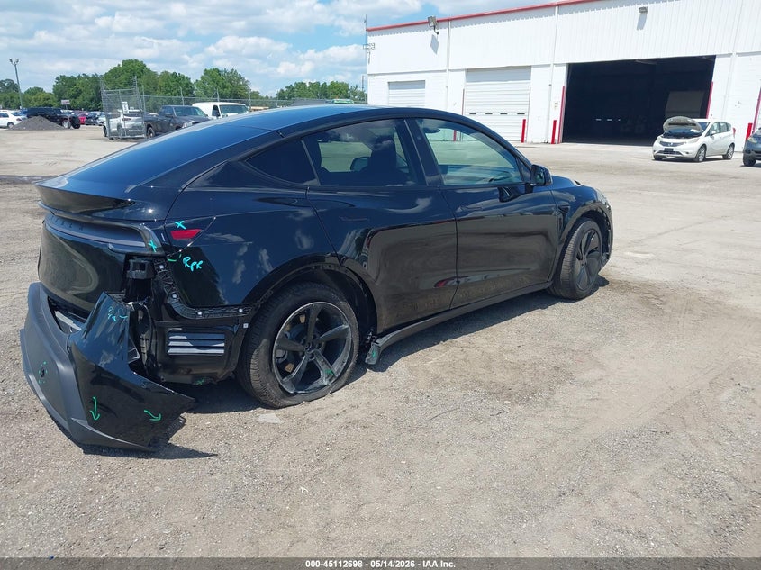 2026 Tesla Model y VIN 7SAYGDED9TA478876 IAAI salvage auction — REAR END, Salvage (Arizona), sold $17,600 on 2026-07-18 (photo 4)