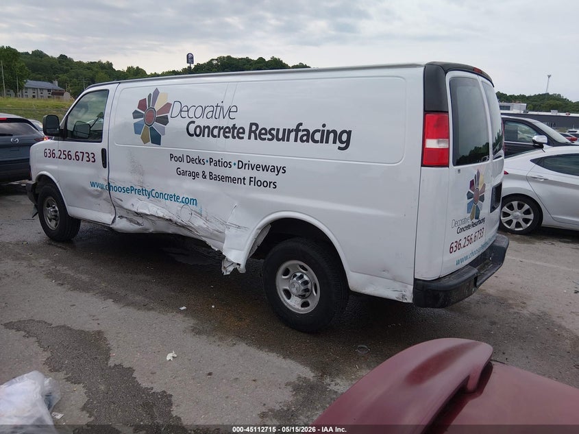 2019 Chevrolet Express VIN 1GCWGBFP5K1147529 IAAI salvage auction — SIDE, Salvage (Missouri), sold $2,800 on 2026-07-10 (photo 3)