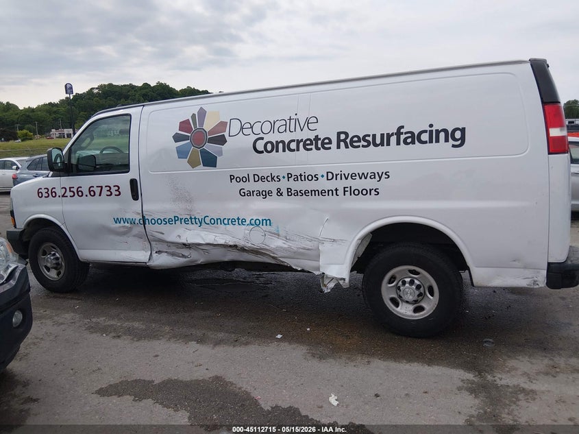 2019 Chevrolet Express VIN 1GCWGBFP5K1147529 IAAI salvage auction — SIDE, Salvage (Missouri), sold $2,800 on 2026-07-10 (photo 6)