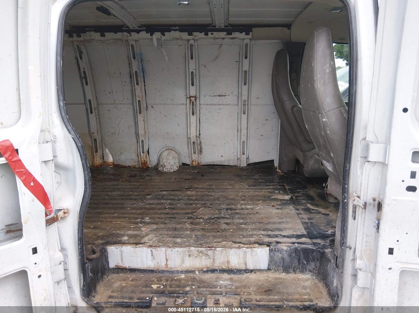 2019 Chevrolet Express VIN 1GCWGBFP5K1147529 IAAI salvage auction — SIDE, Salvage (Missouri), sold $2,800 on 2026-07-10 (photo 8)