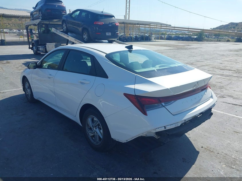 2024 Hyundai Elantra VIN KMHLL4DG8RU670903 IAAI salvage auction — RIGHT SIDE, Salvage (California), sold $4,900 on 2026-07-08 (photo 3)