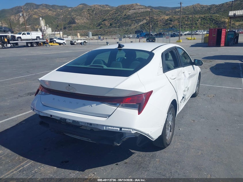 2024 Hyundai Elantra VIN KMHLL4DG8RU670903 IAAI salvage auction — RIGHT SIDE, Salvage (California), sold $4,900 on 2026-07-08 (photo 4)
