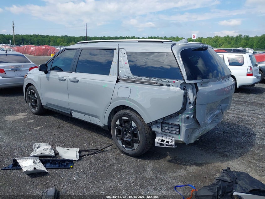 2026 Kia Carnival VIN KNDNC5K33T6619873 IAAI salvage auction — REAR END, Salvage - Greater Than 75% (Maryland), sold $17,100 on 2026-07-11 (photo 3)