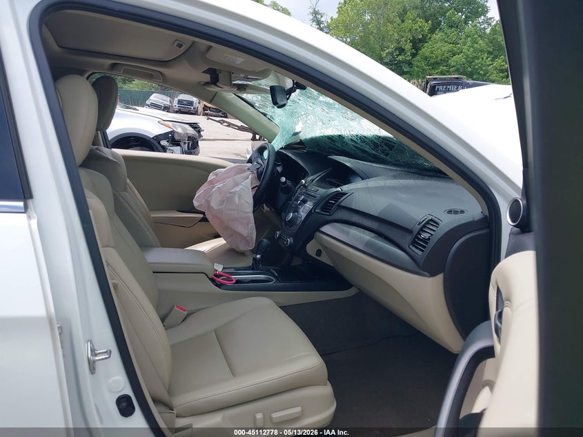 2016 Acura Rdx VIN 5J8TB4H34GL025233 IAAI salvage auction — FRONT END, Salvage - Greater Than 75% (Maryland), sold $600 on 2026-07-11 (photo 5)