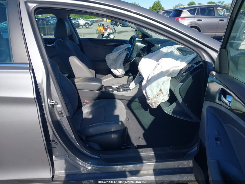 2014 Hyundai Sonata VIN 5NPEC4AC8EH842513 IAAI salvage auction — FRONT END, Clear (Indiana), sold $400 on 2026-07-17 (photo 5)