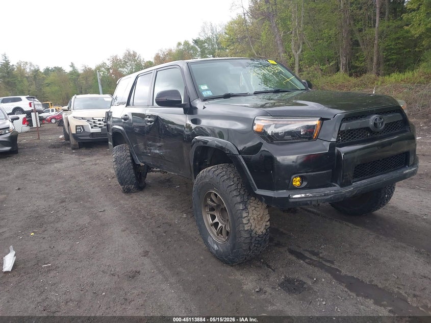 2010 Toyota 4runner VIN JTEBU5JR9A5020898 IAAI salvage auction — REAR END, Salvage (Massachusetts), sold $5,550 on 2026-07-14 (photo 1)