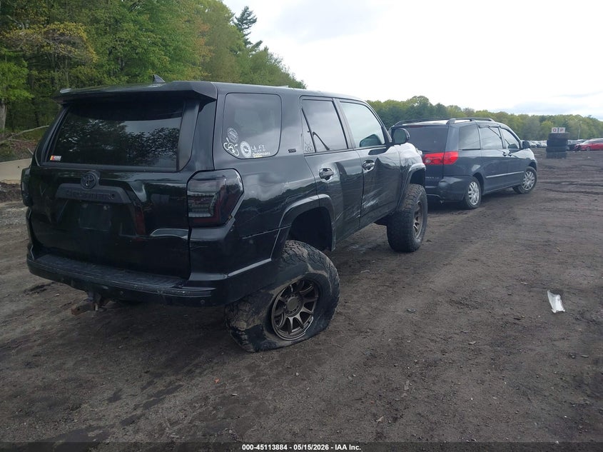 2010 Toyota 4runner VIN JTEBU5JR9A5020898 IAAI salvage auction — REAR END, Salvage (Massachusetts), sold $5,550 on 2026-07-14 (photo 4)