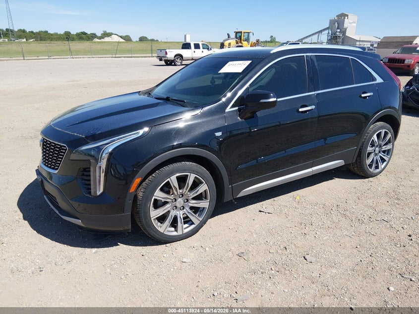 2019 Cadillac Xt4 VIN 1GYFZDR40KF130464 IAAI salvage auction — SIDE, Salvage Title, sold $5,800 on 2026-08-02 (photo 2)